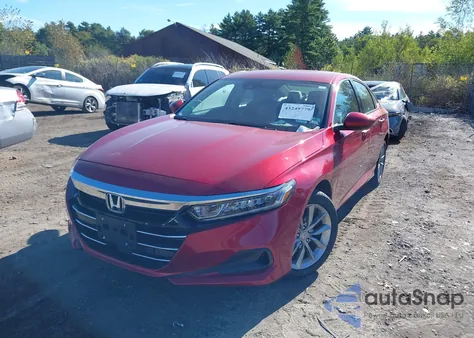 2021 Honda Accord Lx из США, поврежденный, VIN 1HGCV1F13MA124947